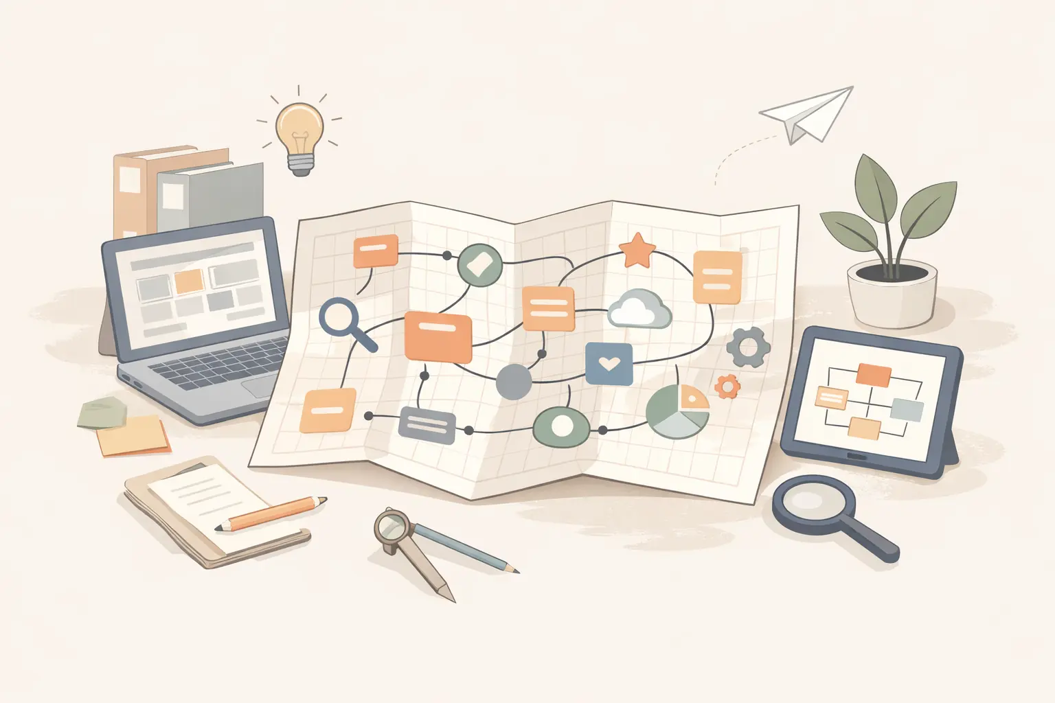 Start with a catalog map